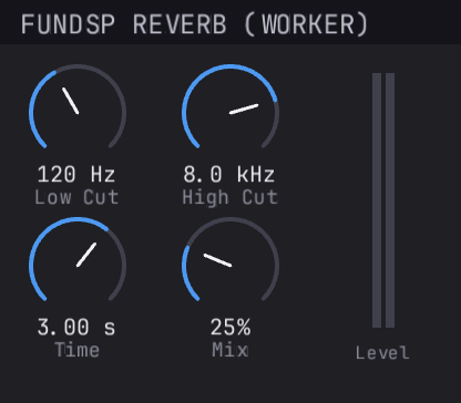 fundsp-reverb-worker plugin
