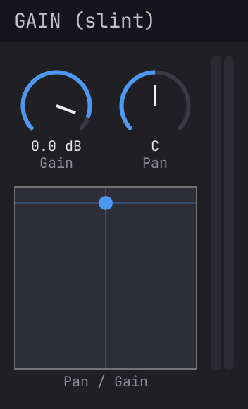 gain-slint plugin