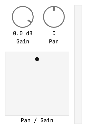 gain-vizia plugin