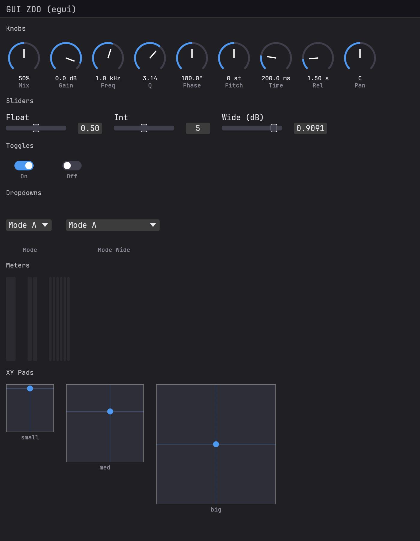 gui-zoo-egui plugin