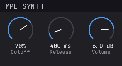 mpe-synth plugin
