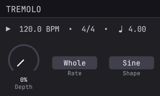 tremolo plugin