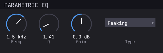 Reiss Parametric EQ